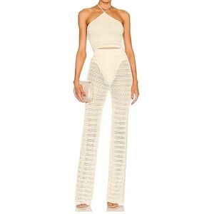 Ronny Kobo Beres Knit Top and Elmore Knit Pant Set S
